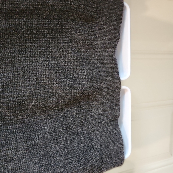 autumn Cashmere Crew Neck Sweater with Zipper Detail - Picture 4 of 5